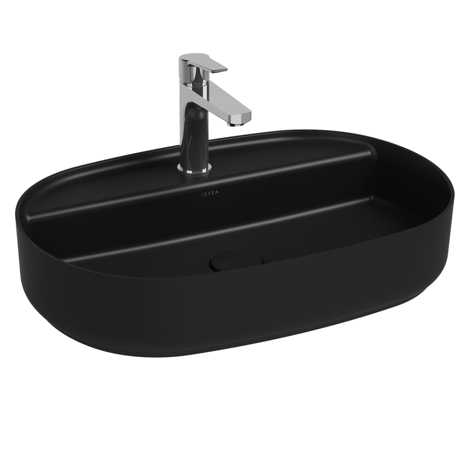 

Раковина накладная ISVEA Infinity 60 черный матовый 10NF65060SV-2N