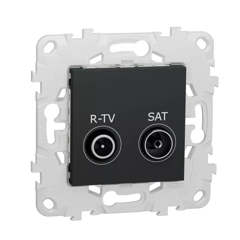 

Розетка R-TV/SAT проходная Schneider Electric Unica New NU545654