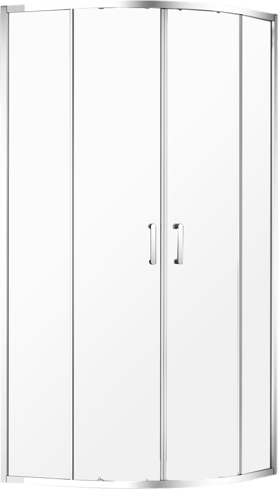 

Душевой уголок AQUAme AQM3801F-9 90х90, профиль хром
