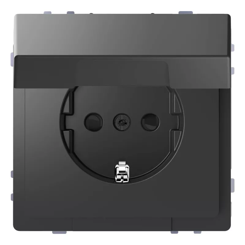 

Розетка Schneider Electric Merten D-Life 16A с/з и крышкой MTN2310-6034