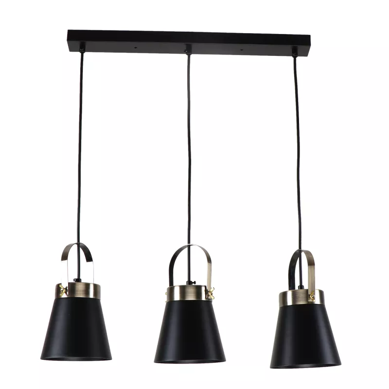 

Подвесной светильник IMEX MD.3607-3-P BK+AB