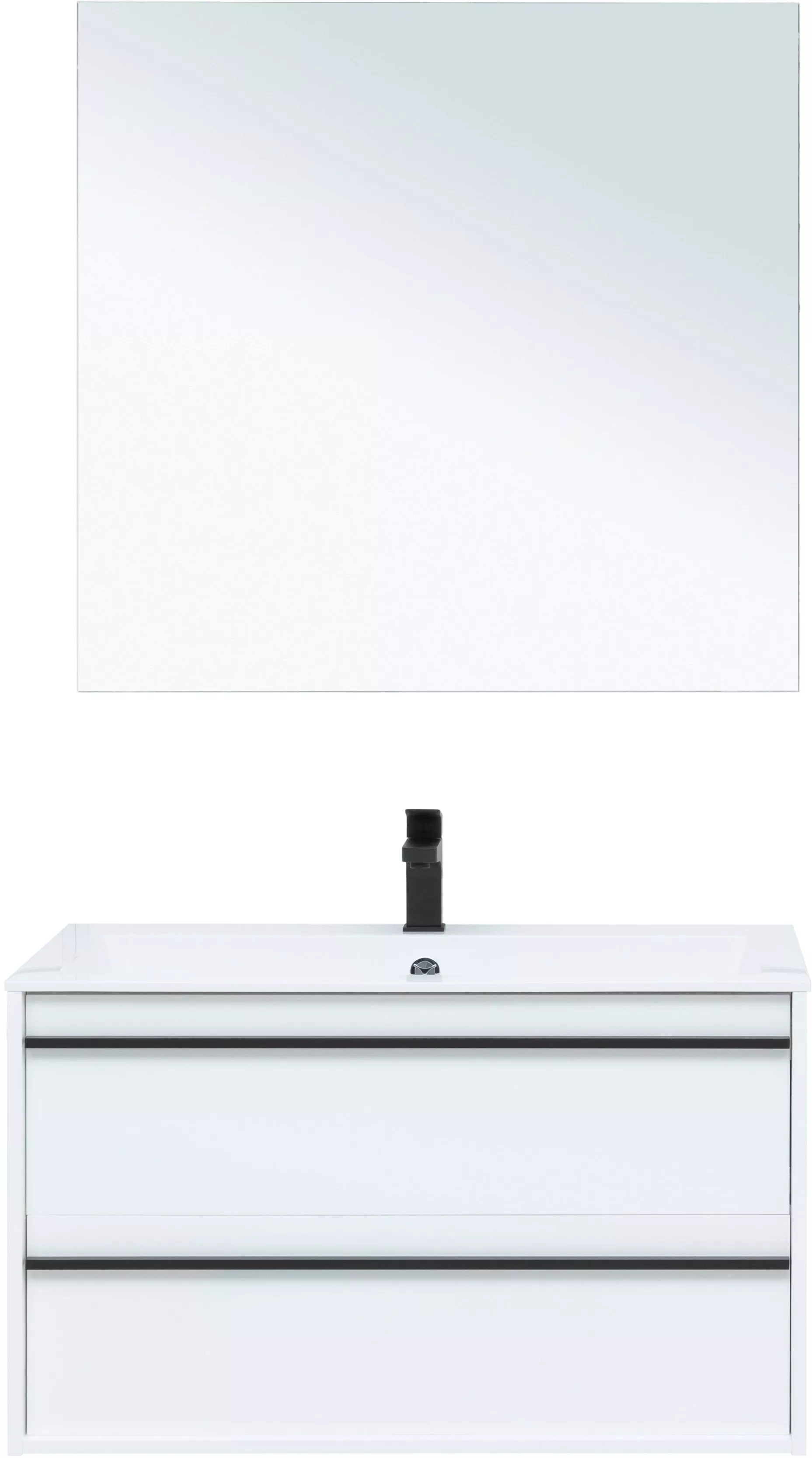 

Мебель для ванной Aquanet Lino 90 белый матовый