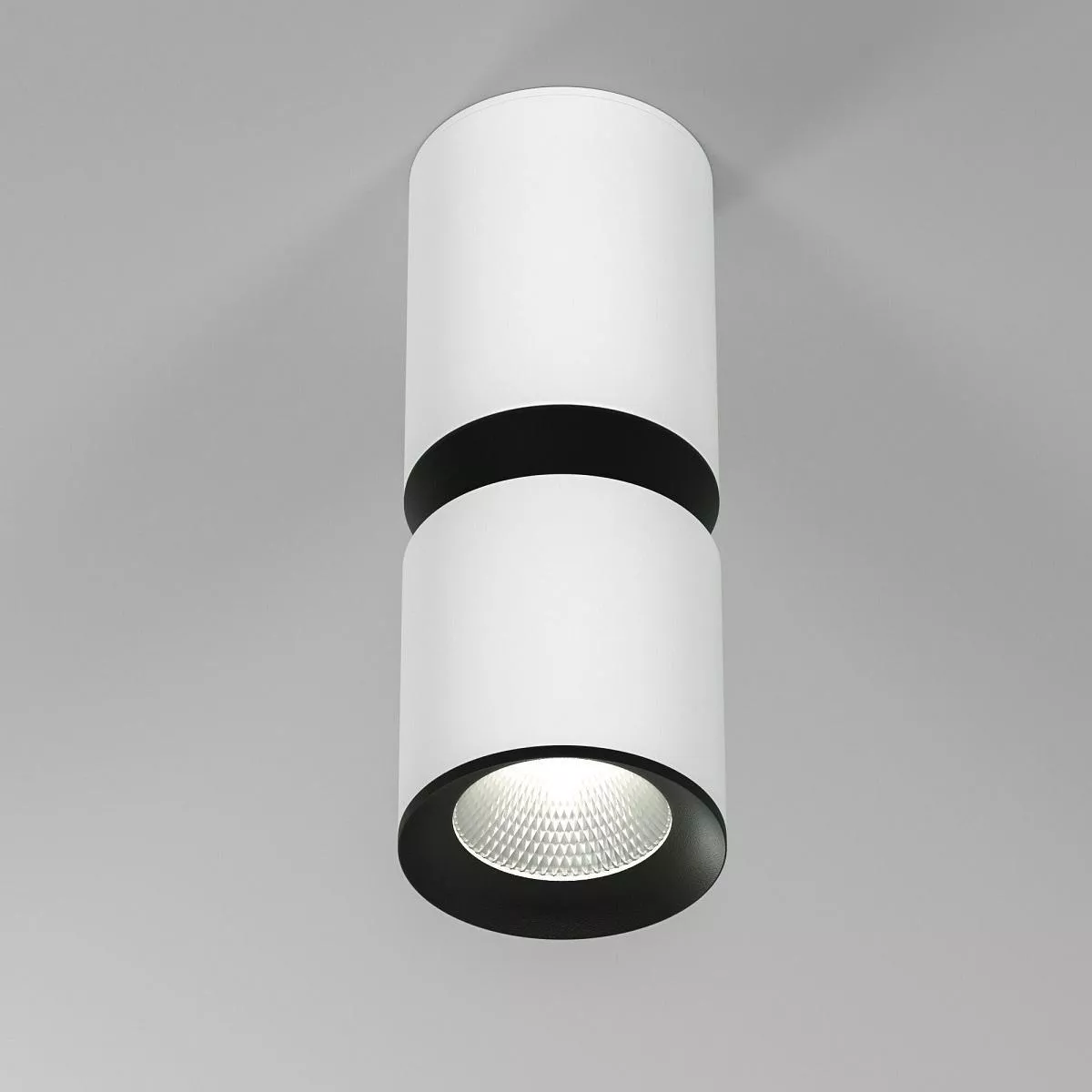 

Потолочный светодиодный светильник Elektrostandard Kayo 25048/LED 12W 4000К белый/чёрный a064728
