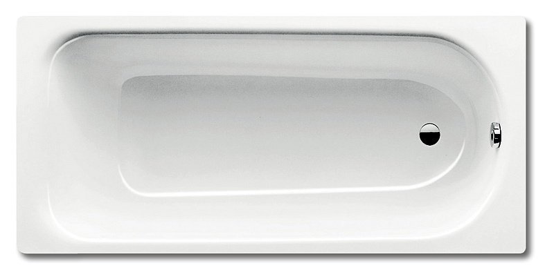 Стальная ванна Kaldewei Saniform Plus 160x70 см (111700010001), белый, сталь  - купить со скидкой