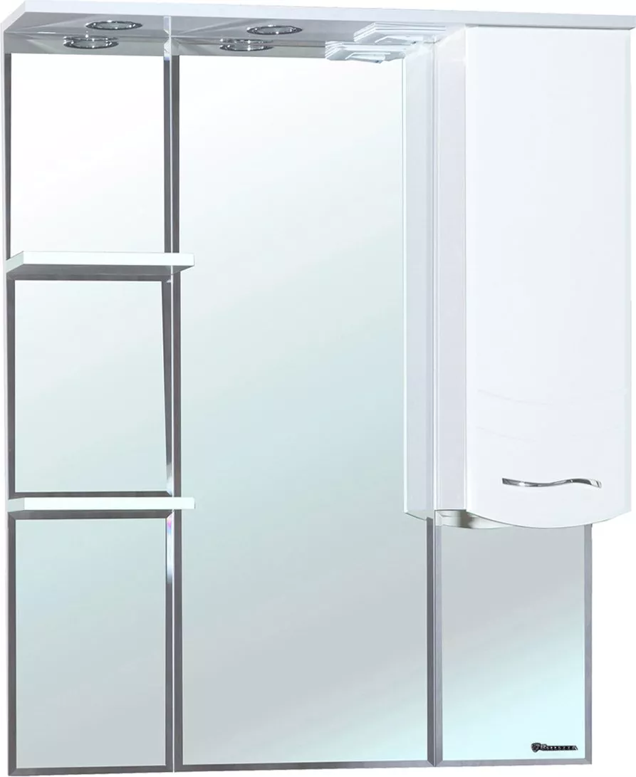 

Зеркало-шкаф Bellezza Мари 75 R белый