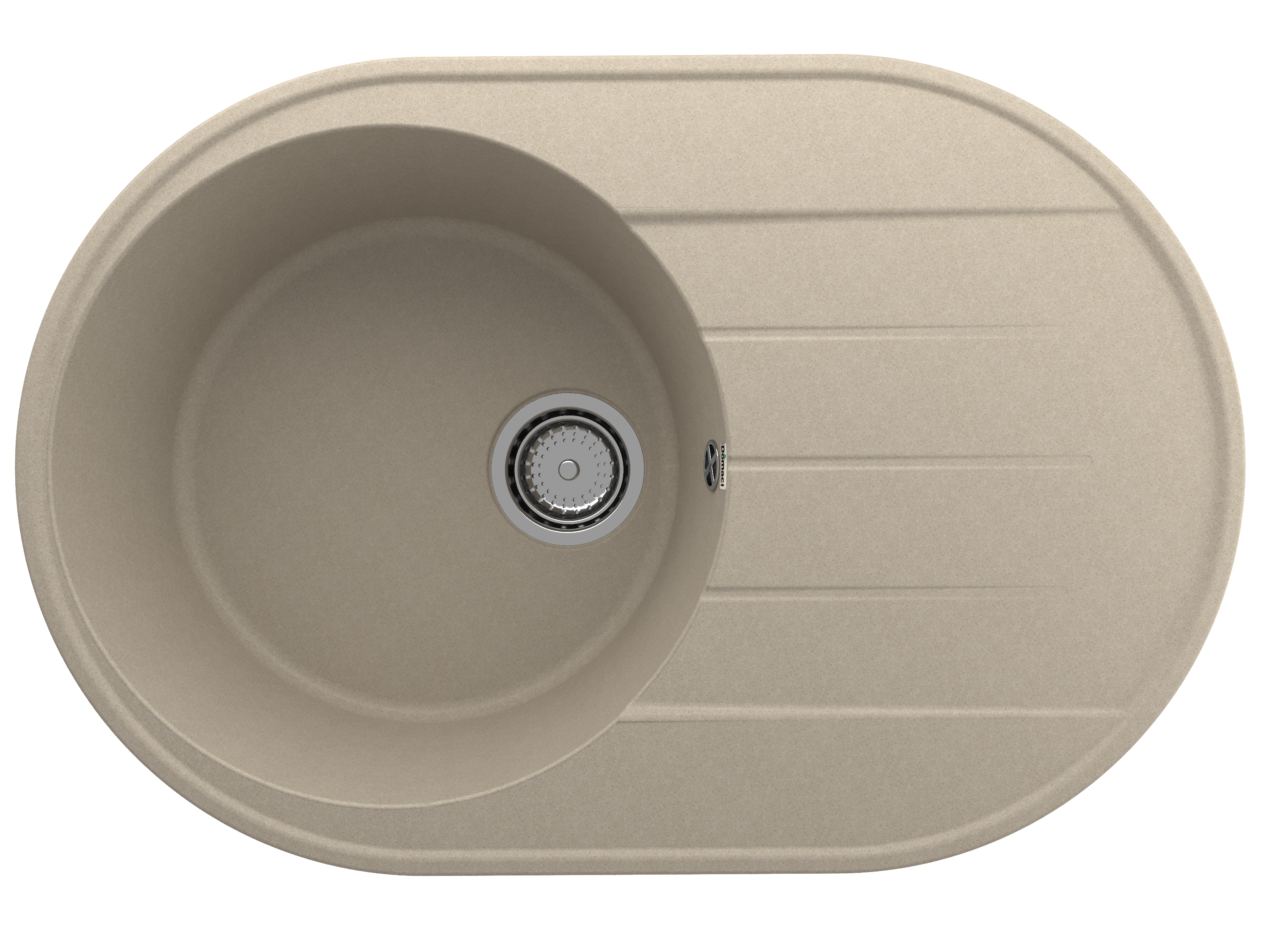 

Мойка кухонная Domaci Солерно DN 750-03 десерт