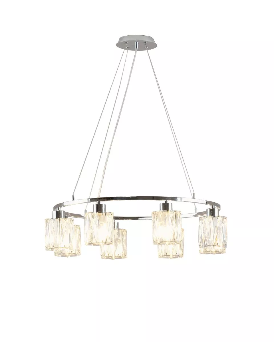 

Подвесная люстра Moderli Prismique V11708-8P