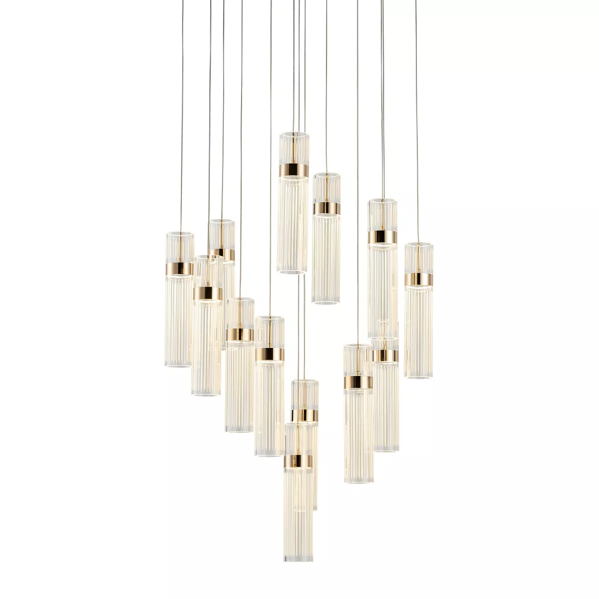 

Каскадная люстра Delight Collection OM2367-F13 french gold