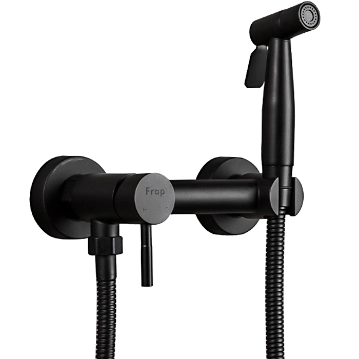 

Гигиенический душ Frap F7503-6 со смесителем, черный