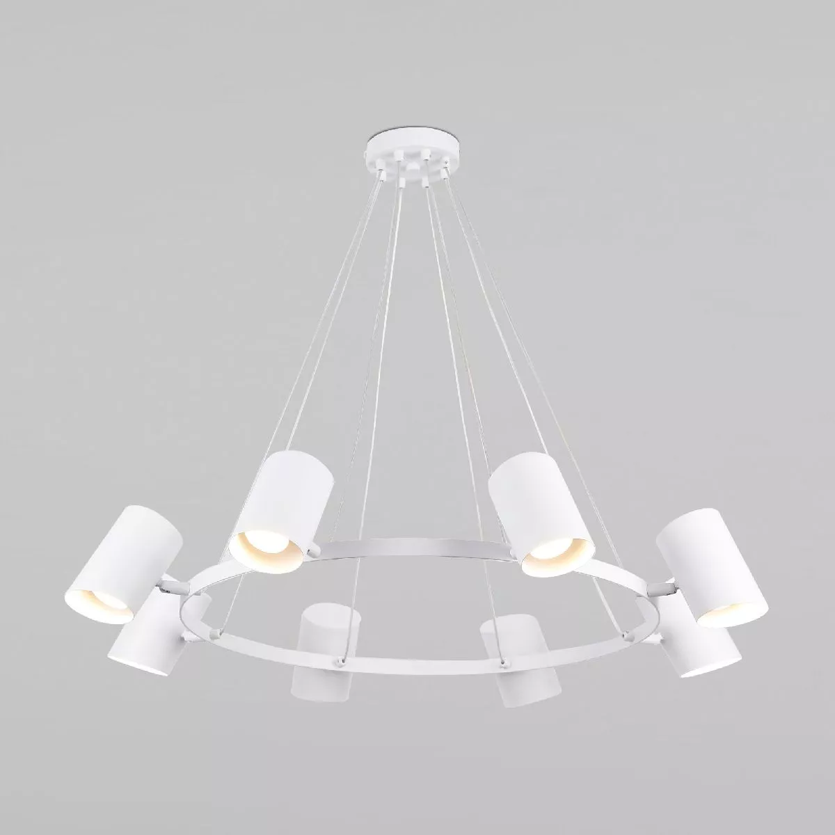 

Подвесная люстра Eurosvet Splay 70147/8 белый Smart a062037