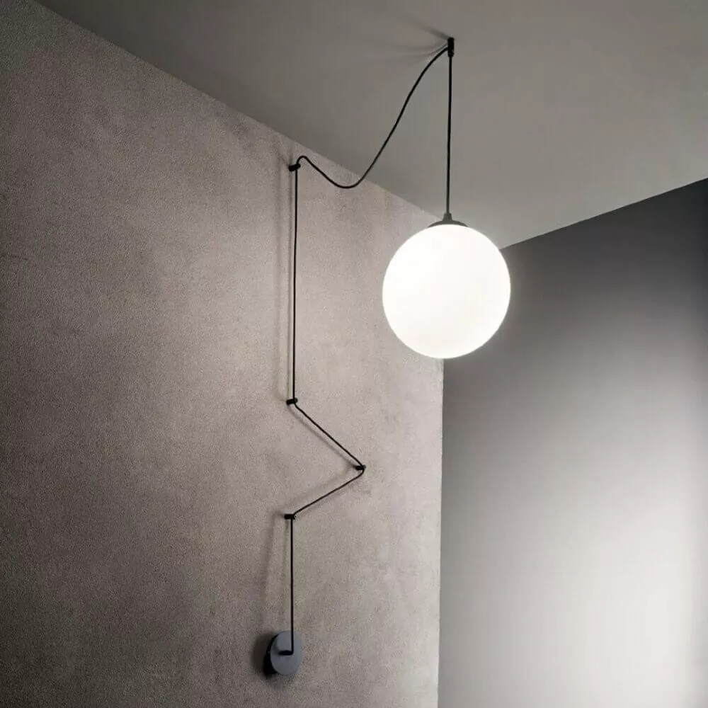 

Подвесной светильник Ideal Lux Boa SP1 Nero 160856