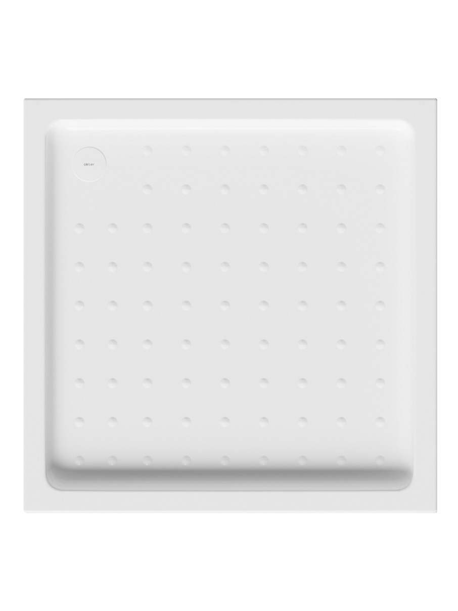 Поддон для душа Abber AD3D080 80х80 см квадратный белый 12300₽