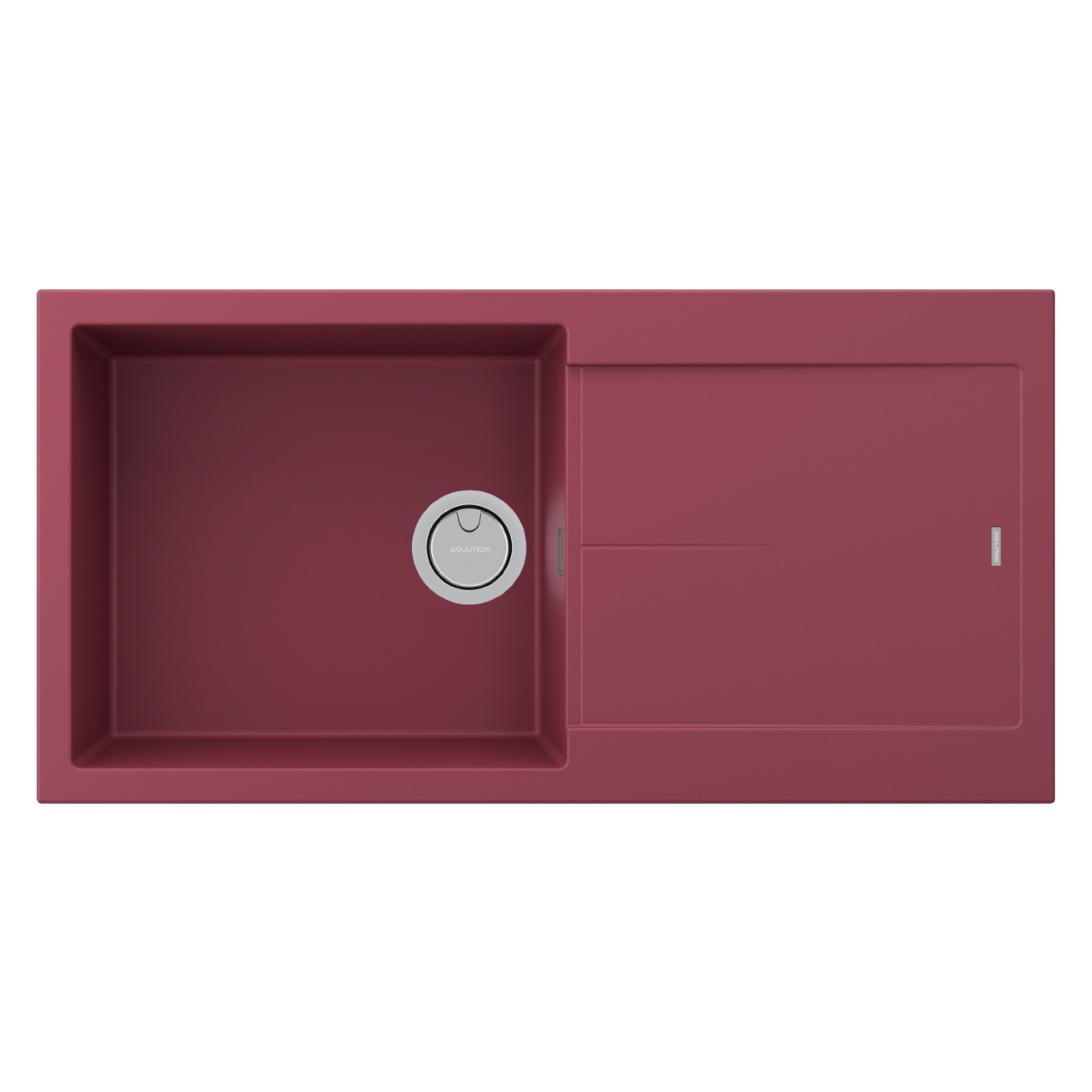 

Мойка кухонная Paulmark Extensio 99 PM989950-ME merlot