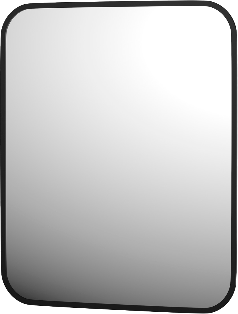 

Зеркало Defesto Aura DF 2973 50x60, с теплой подсветкой, без выключателя, черное