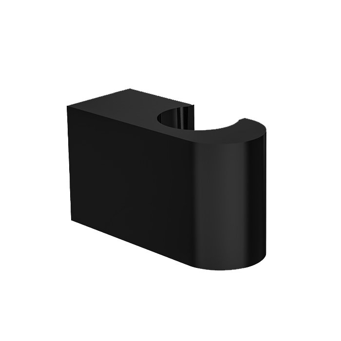 

Держатель для ручного душа, Fima Carlo Frattini, Shower accessories, цвет-чёрный матовый