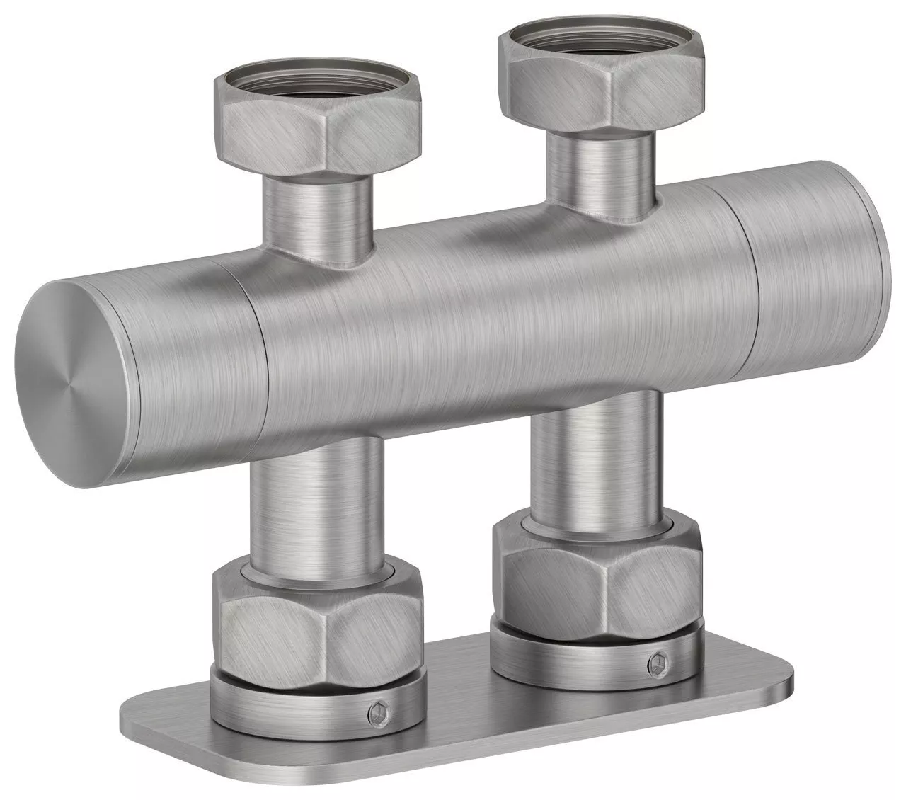 

Вентиль Вентиль 2х3/4" прямой скрытый-скрытый EU50 (Сатин)