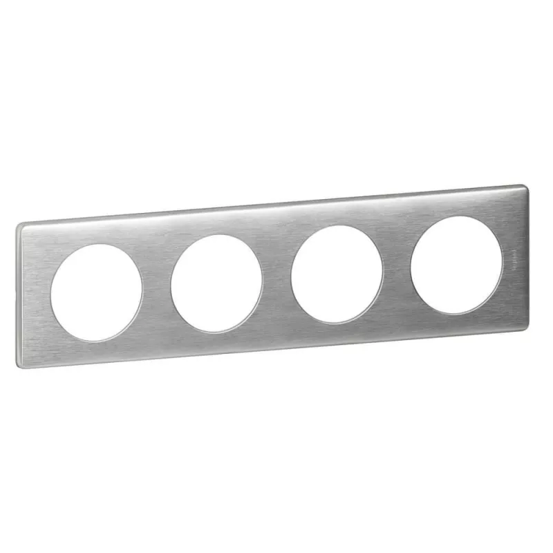 

Рамка 4-постовая Legrand Celiane алюминий 068924