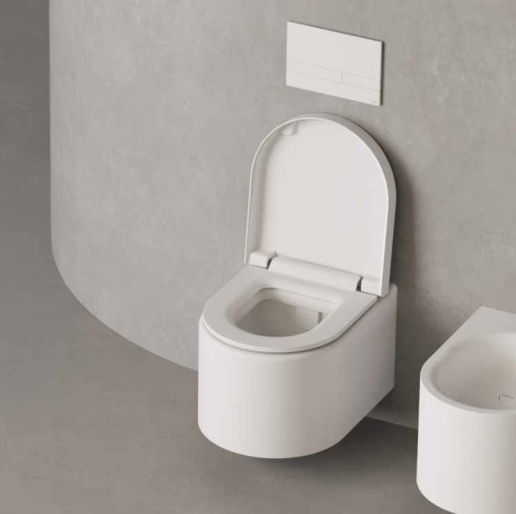 

Унитаз Gemelli с крышкой и сиденьем 240121KSM