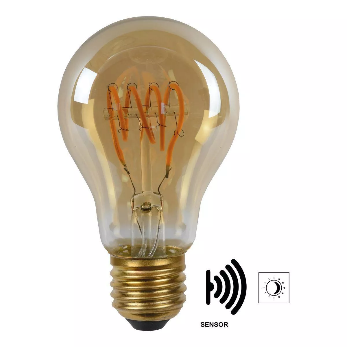 

Лампа светодиодная Lucide E27 4W 2200K янтарная 49042/04/62