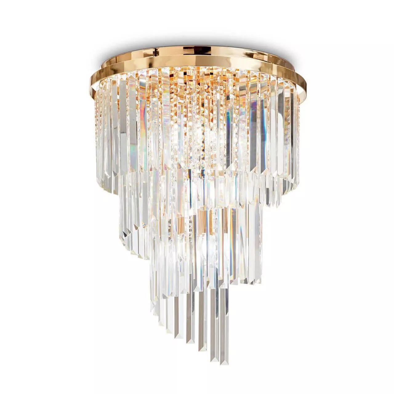 

Потолочная люстра Ideal Lux Carlton PL12 Oro 213507