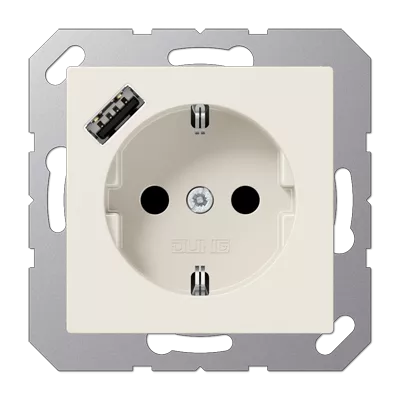 

Розетка 2K+З USB Typ A Jung A1520-18A