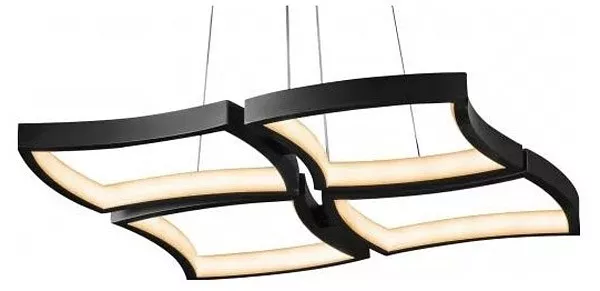 

Подвесная люстра iLedex Roomy 8196-4-D-T BK
