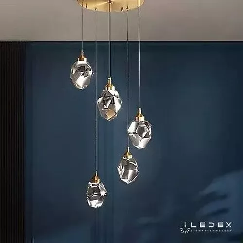 

Подвесной светильник iLedex Oxygen 9701P/5R BR