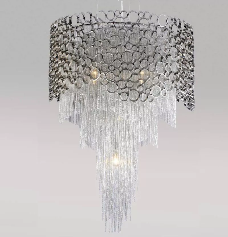 

Подвесной светильник Crystal Lux Hauberk Sp-PL8 D60