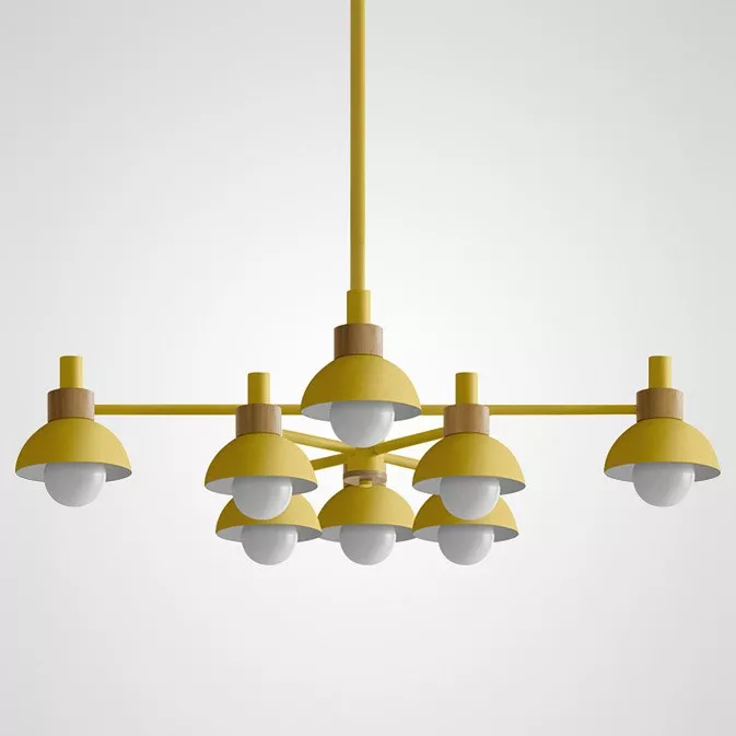 

Люстра на штанге Imperiumloft Fanta A Lights Yellow FANTA_A01