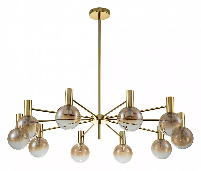 

Подвесная люстра Indigo Collana 13015/10R Gold V000221