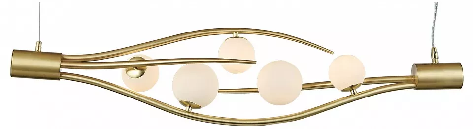 

Подвесная люстра Indigo Flusso 11025/5P Gold V000230