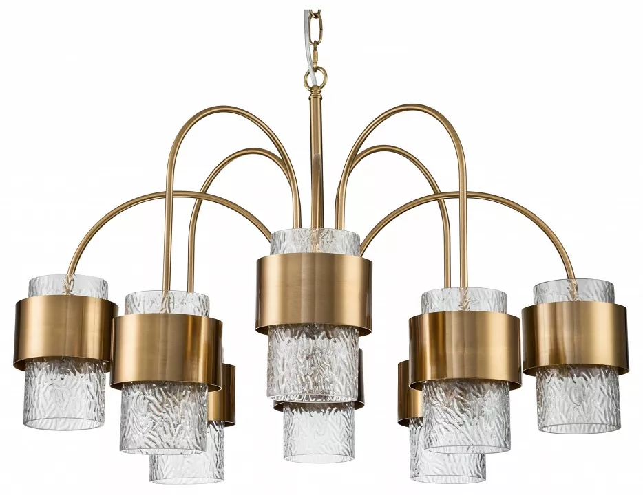 

Подвесная люстра Indigo ELEGANZA 12019/A/8P Brass V000323