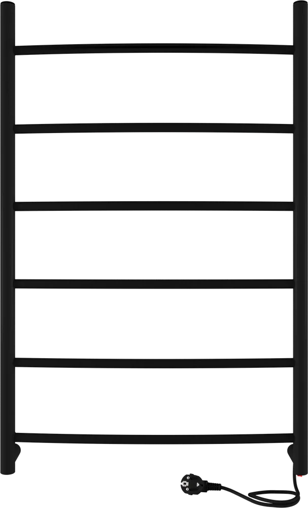 Полотенцесушитель электрический Indigo Arc 800х500 Черный матовый