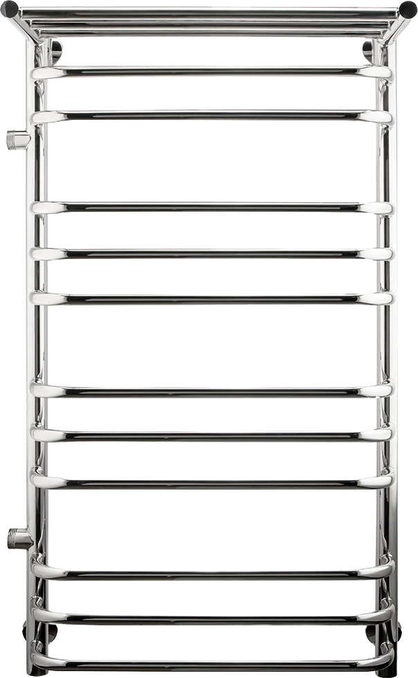 

Полотенцесушитель водяной Indigo Brace LBCW100-50PL-б/п-60 с полкой, серебристый