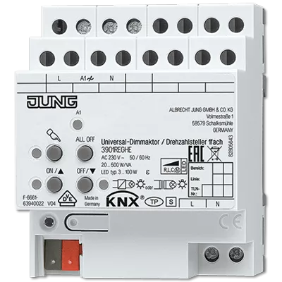 

Диммер освещения Jung 3901REGHE