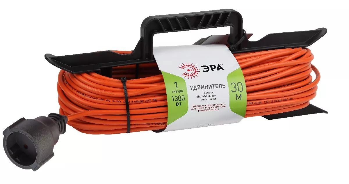 

Удлинитель силовой Эра UFx-1-2x0.75-30m Б0046822