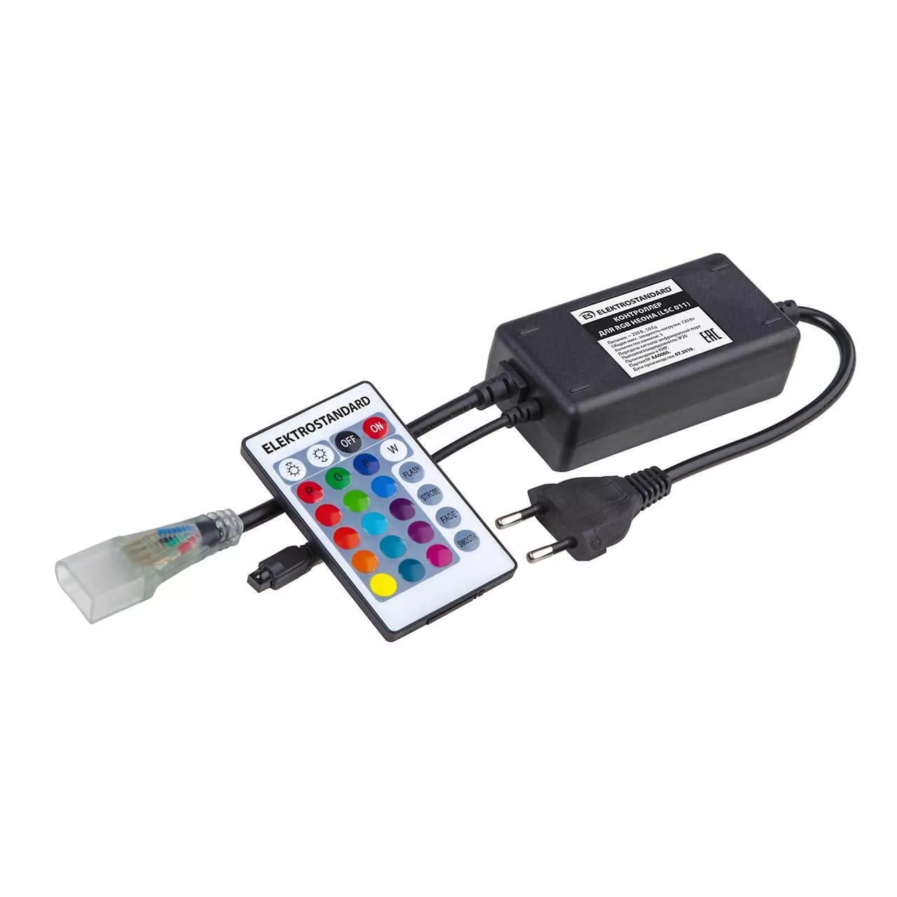 

Контроллер для неона Elektrostandard LS001 220V 5050 RGB LSC 011 a043627
