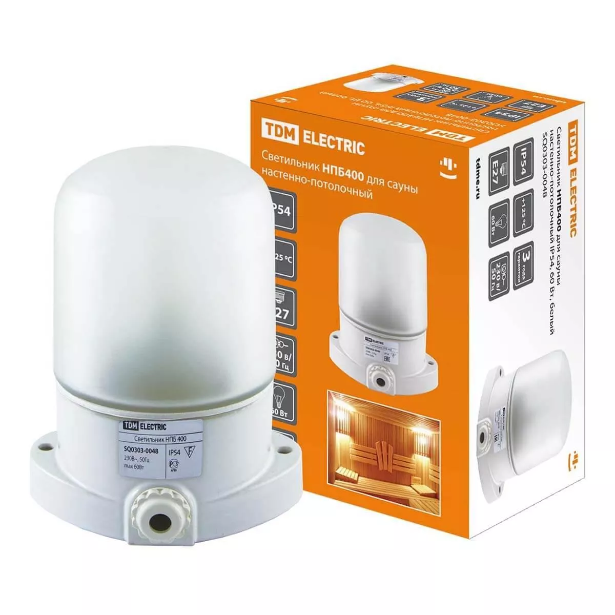 

Потолочный светильник TDM Electric НПБ400 SQ0303-0048