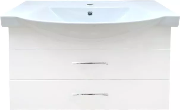 Мебель для ванной Misty Монро 95 подвесная, белая, цвет белый - фото 1