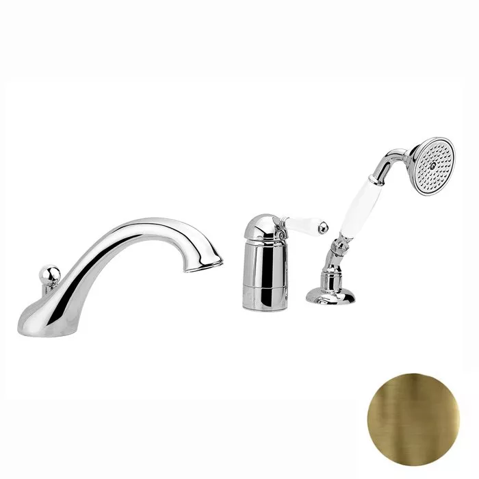 

Nicolazzi 3414BZ76 Смеситель на борт ванны с ручным душем P.M.B.