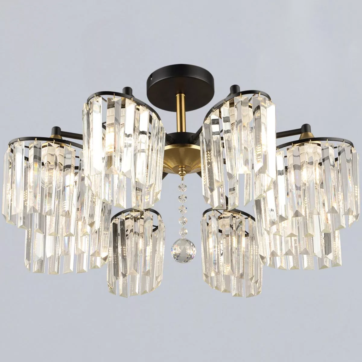 

Люстра на штанге Reluce 63660-0.3-08 BK+COP