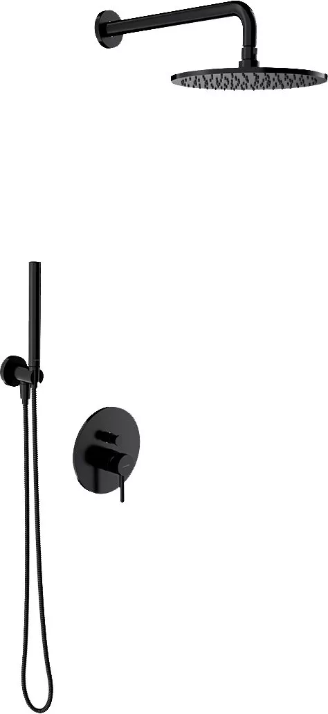 

Душевой комплект Omnires Y SYSY18BL черный