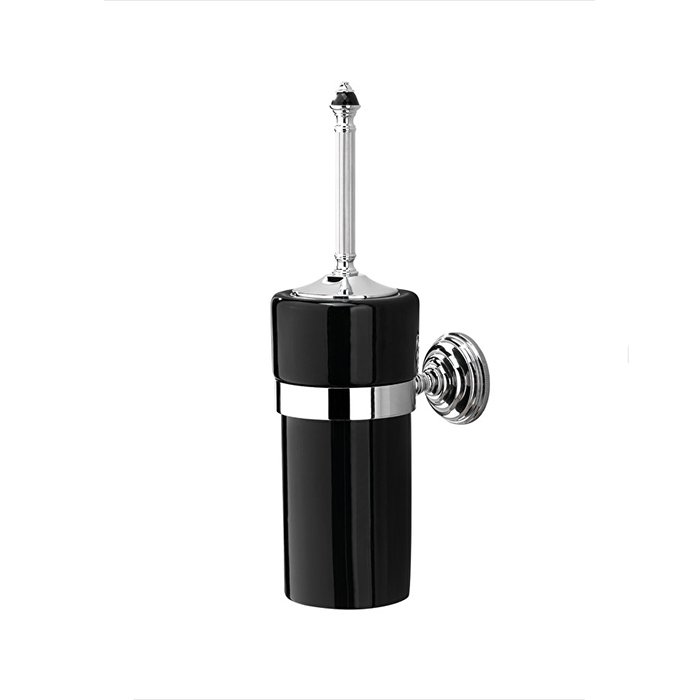 

Devon Black Diamond Ёршик подвесной (черная керамика), цвет: хром