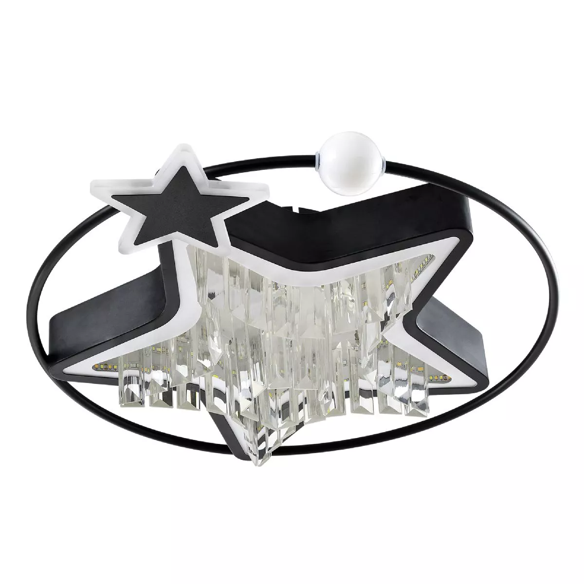 

Потолочный светильник LED4U L8025-450 BK