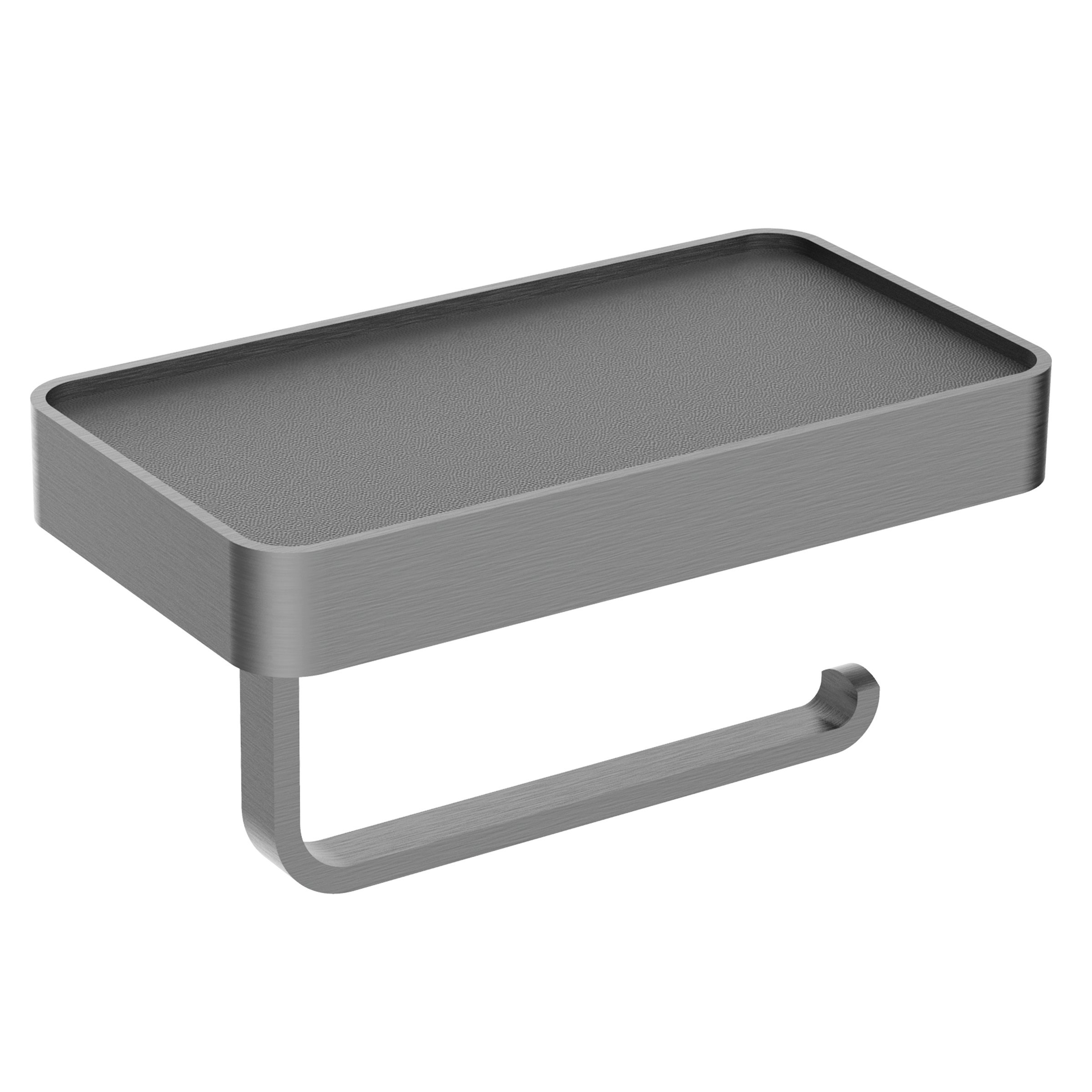 

Держатель туалетной бумаги Wonzon & Woghand Graffity WW-9366-BGM темный графит