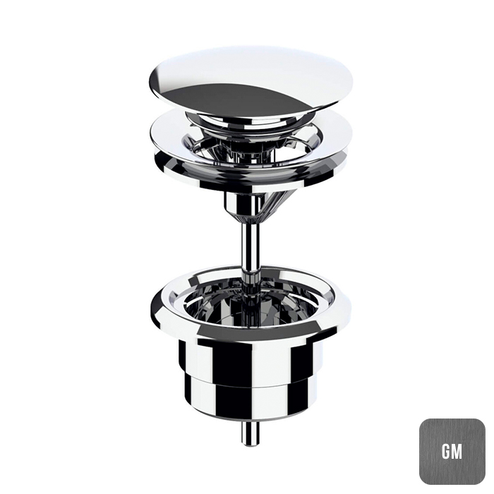 ALMAR Wash basin Донный клапан универсальный Brushed PVD цвет Gun Metal 17740₽