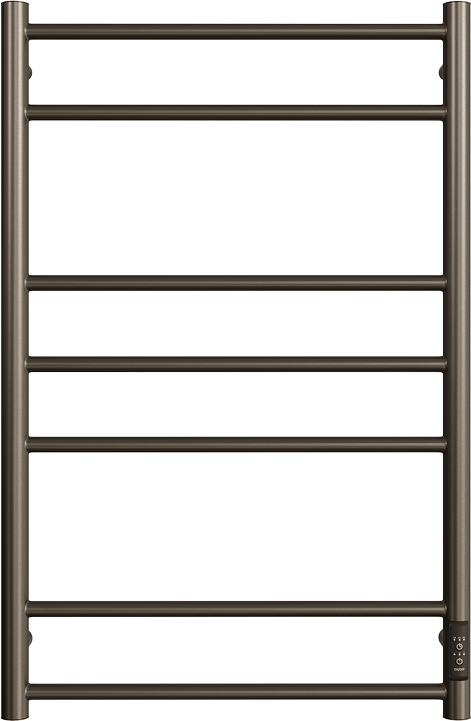 

Полотенцесушитель электрический Двин L neo 80x55 см, оружейная сталь