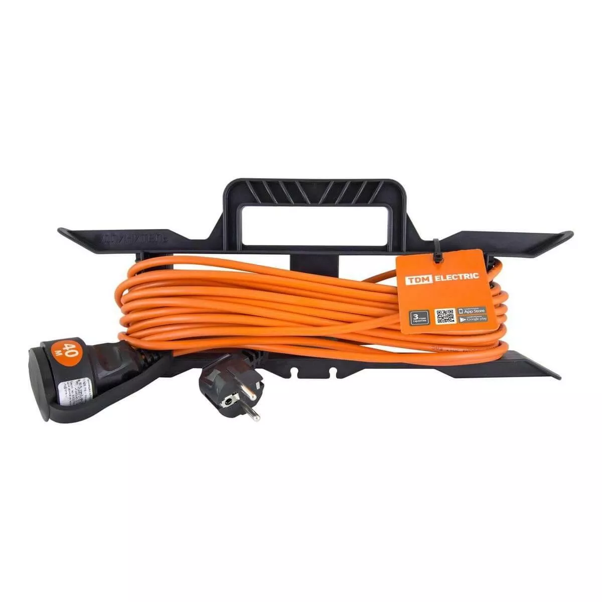 

Удлинитель силовой TDM Electric УШ10 1гн 40м б/з SQ1302-0314