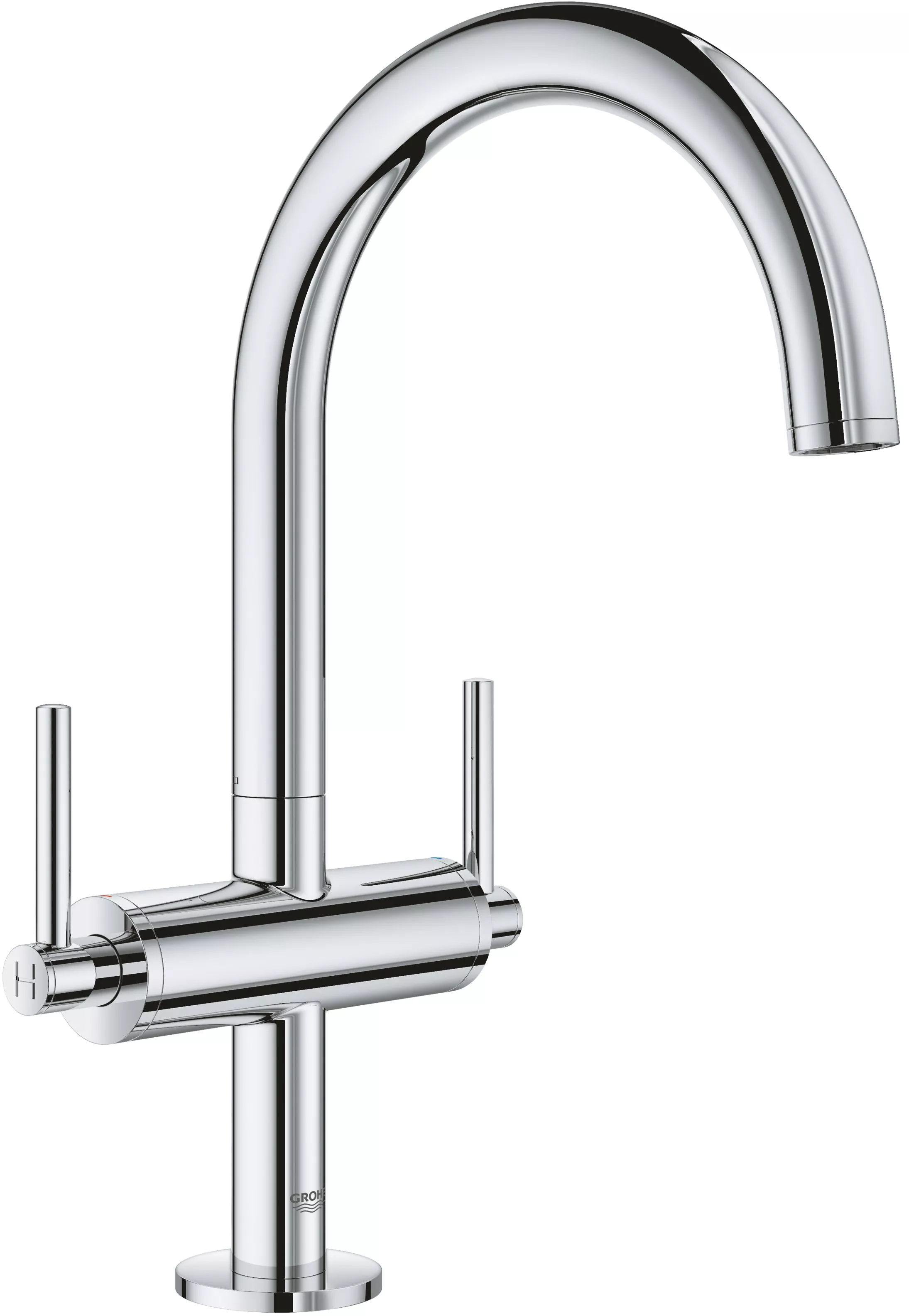 

Смеситель для раковины Grohe Atrio New Classic хром (21022003, Хром;серый