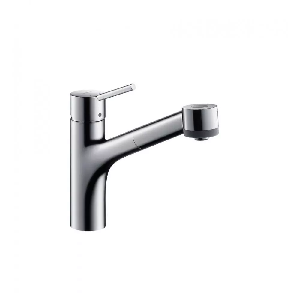 

Кухонный смеситель однорычажный, 170, с вытяжным душем, 2jet Hansgrohe 73860000